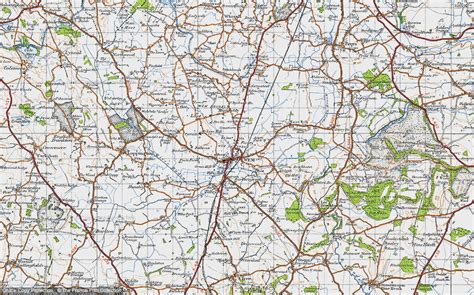 Historic Ordnance Survey Map of Wem, 1947 - Francis Frith