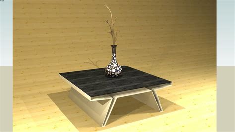 Barbarella Square Coffee Table | 3D Warehouse