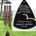 50th Anniversary Wind Chime Personalized Anniversary Wind Chime 50th Anniversary Gift for ...