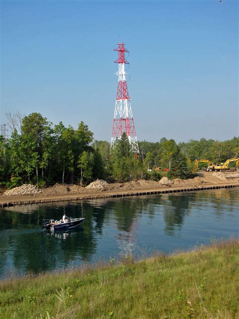 Sturgeon Bay Canal lighthouse, Sturgeon Bay, Door County, Wisconsin ...