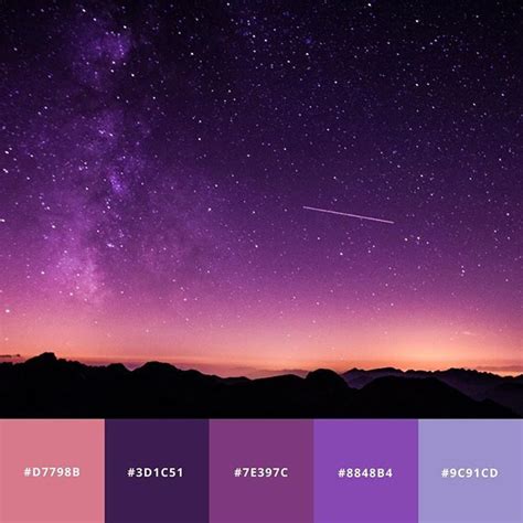 Night Sky Color Scheme