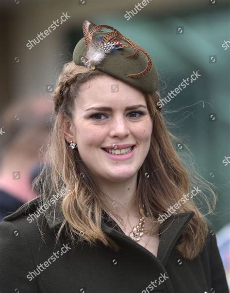 Lizzie Kelly Jockey Pictured Before Racing Editorial Stock Photo ...