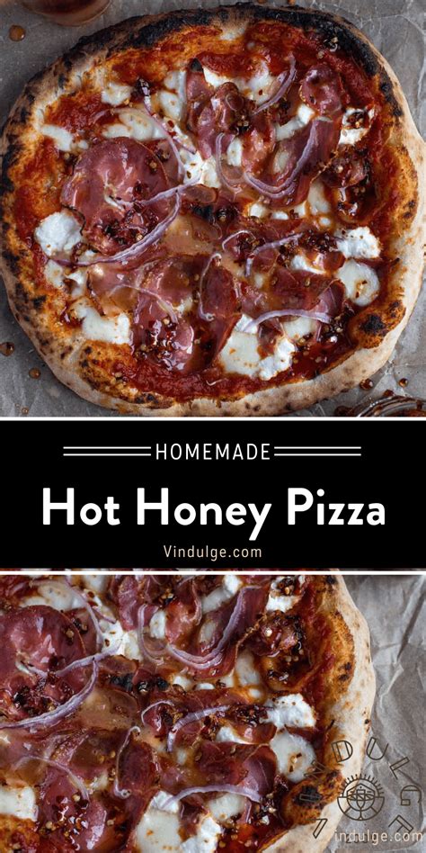 Hot Honey Pizza with Prosciutto and Ricotta - Vindulge