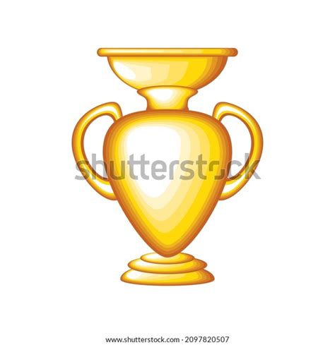 Gold Award Trophy Design Icon Stock Vector (Royalty Free) 2097820507 ...