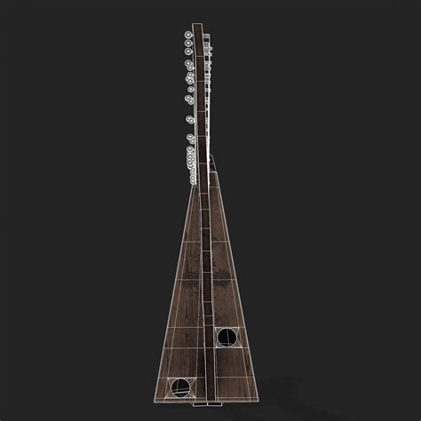 Medieval Harp - 3D Model by Get Dead Entertainment