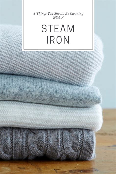 8 Things You Should Be Cleaning With A Steam Iron | Cleaning, Steam iron, Homekeeping