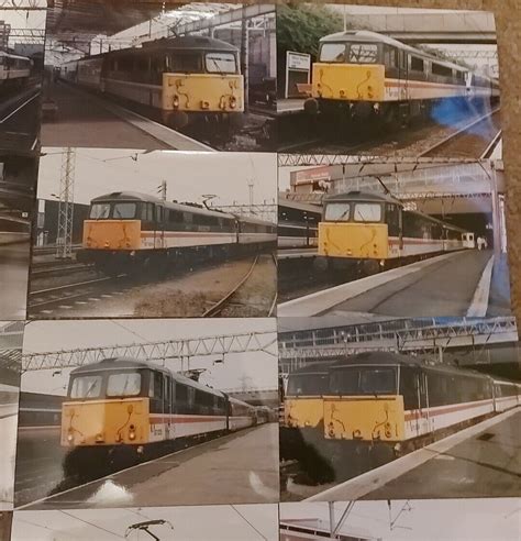 Class 87 Intercity 16 Old Train Photographs | Grelly UK