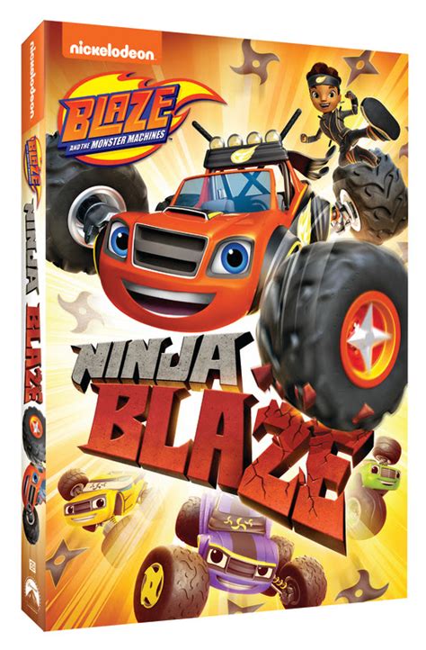 Blaze and the Monster Machines: Ninja Blaze Now Available on DVD ...