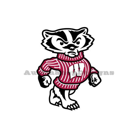 Wisconsin Badgers Logo Vector at Vectorified.com | Collection of ...