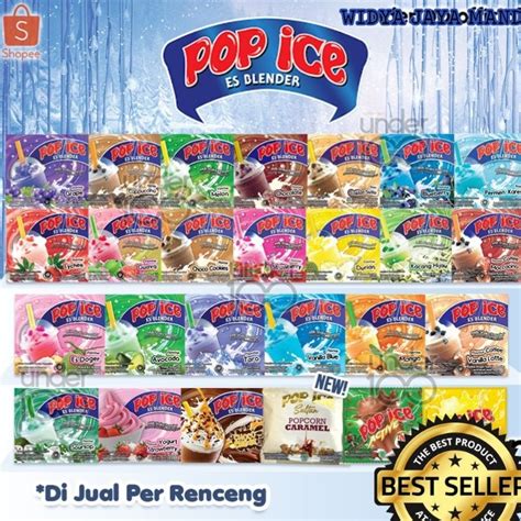 Jual POP ICE / POP ES / ICE BLENDER SACHET 25GR | Shopee Indonesia