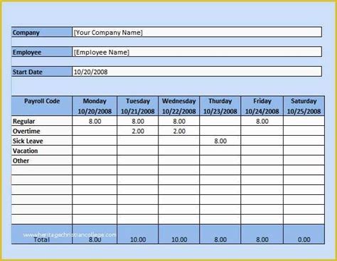 Excel Payroll Calculator Template Free Download Of 14 Sample Payroll Timesheet Templates to ...