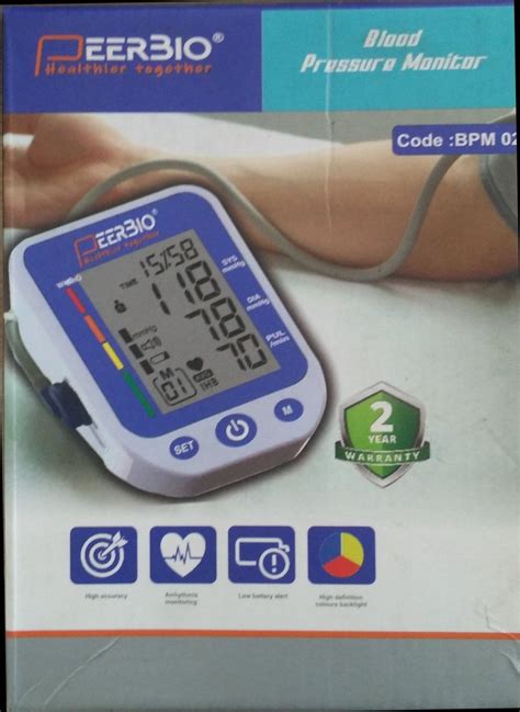 Digital Blood Pressure Monitor / DIGITAL BP APPARATUS, For Hospital, 7 Days at Rs 1150 in Vythiri