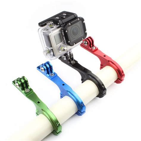 For Gopro 2/3/3+/4 Aluminum Bike Handlebar Mount Bike Motorcycle Handlebar Mount Holder Roll Bar ...