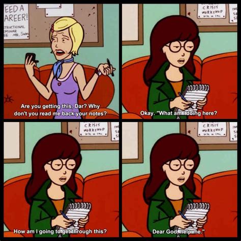 Daria take notes | Daria quotes, Daria morgendorffer, Daria mtv