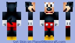 Mickey Mouse Minecraft Skin