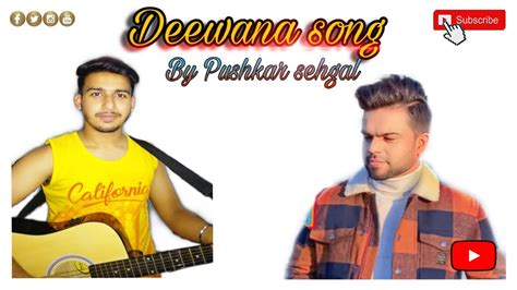 Deewana Song - Akhil | Guitar Cover | Pushkar Sehgal #Deewana,#Akhil,#desiroutz,# ...