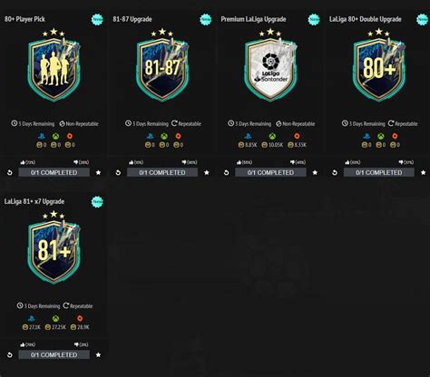 FUTBIN on Twitter: "5⃣ New SBCs great for packing La Liga TOTS https://t.co/1mesAp6B2F" / Twitter