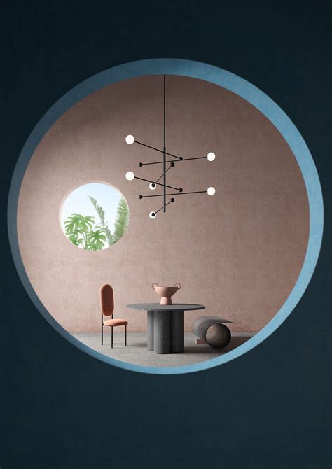 CIRCLE HOUSE // ROOM COLORS on Behance | Circle house, Round mirror bathroom, Room colors