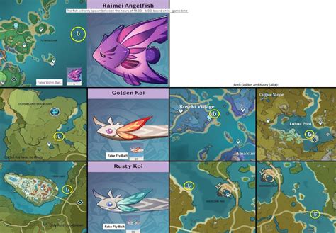 Fish Genshin Impact Location Genshin Impact The Catch - vrogue.co