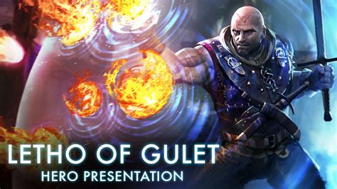 Letho of Gulet - hero presentation - CD PROJEKT RED