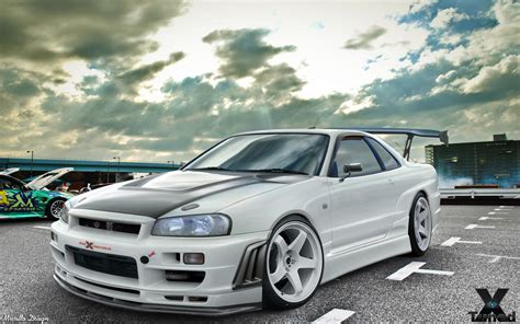 Pics of nissan skyline gtr r34