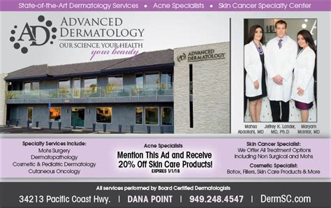 Advanced Dermatology - The Local Dish Magazine