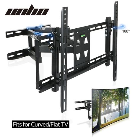 Tilt Swivel LED LCD Curved TV Wall Mount Bracket For Samsung Sony LG ...