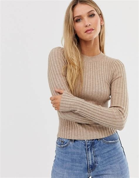 Asos Design Crew Neck Jumper in Skinny Rib | The Best Jumpers for ...