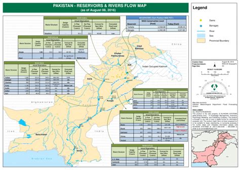 Pakistan Map With Rivers