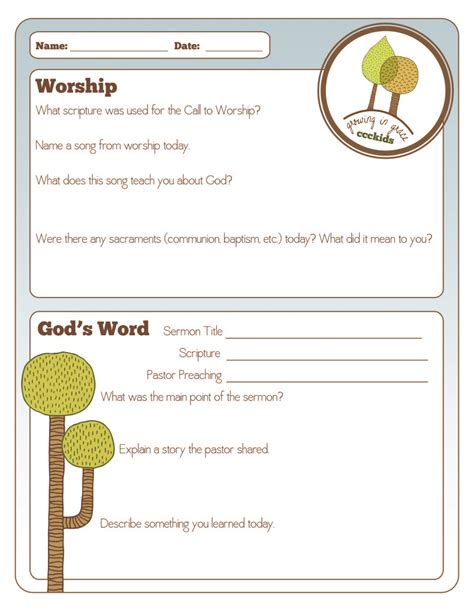 Worship Guide for Children | CCC Gainesville | Blog