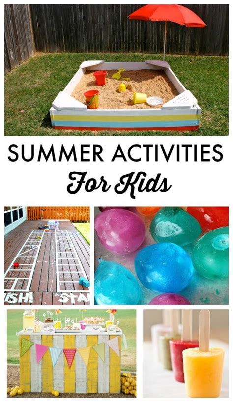 Top 10 Tuesday: Summer Activities For Kids - Taryn Whiteaker