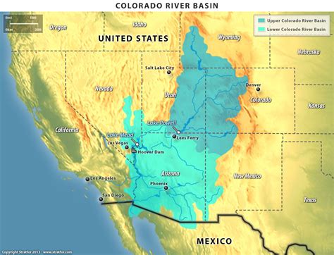 Colorado River Basin - quenching the thirst of 30 million people | AZGS