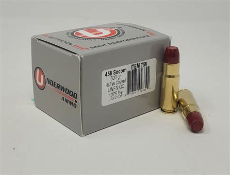 Underwood 500 S&W Magnum Ammunition UW749 440 Grain Hard Cast Coated ...