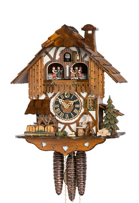 Original handmade Black Forest Cuckoo Clock / Made in Germany 2-678t - The world of Cuckoo ...