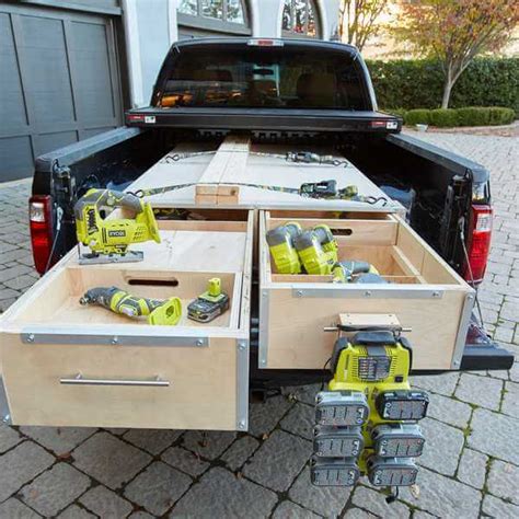 22 DIY Truck Bed Storage Plans To Increase Space - Craftsy