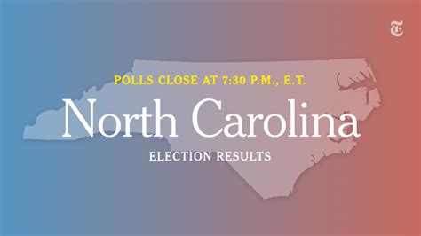 North Carolina Special Election Results: Ninth House District - The New ...