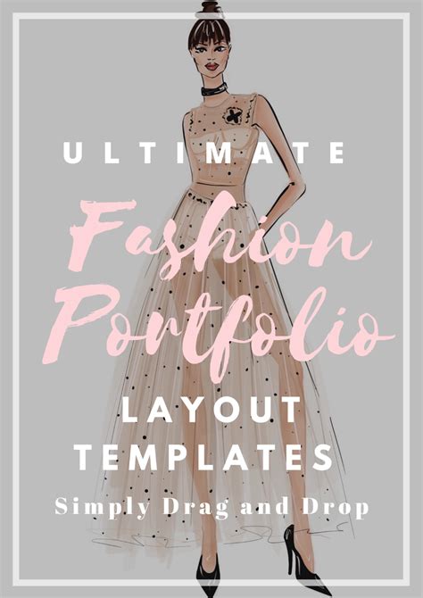 The Ultimate Fashion Portfolio Template Download. Save Hours of Time! Simple + Easy Layout ...