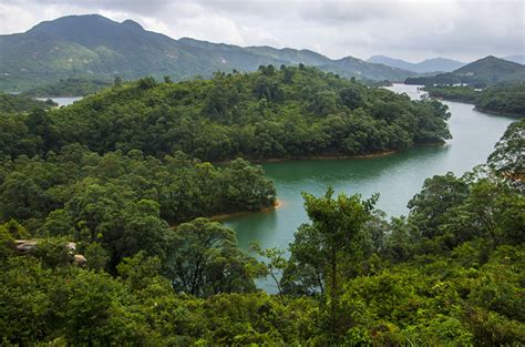 Pictures Hong Kong China Nature Rivers From above