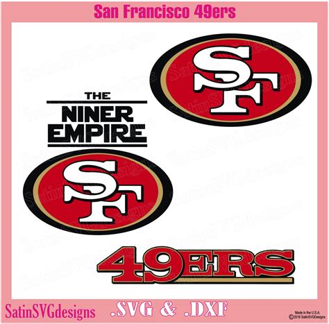 49ers Logo Svg Free - SVG images Collections