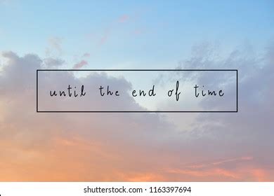 Until End Time Hand Drawn Lettering Stock Photo 1163397694 | Shutterstock