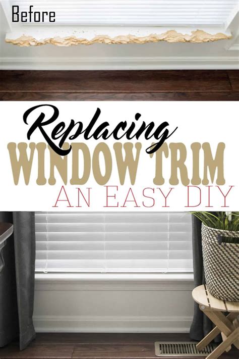 How to Replace an Interior Window Sill and Trim • Craving Some Creativity