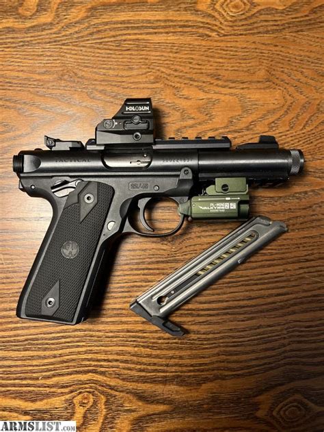 ARMSLIST - For Trade: Ruger mk4 22/45 tactical