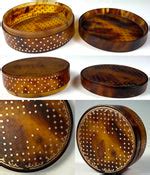 RARE Fine Antique French c.1700s Semi-opaque Tortoise Shell and 18k Go – Antiques & Uncommon ...