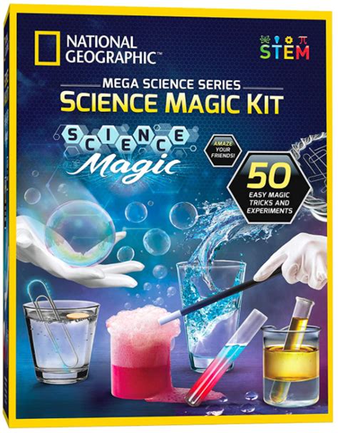 NATIONAL GEOGRAPHIC Science Magic Kit chemistry - STEM Education Guide