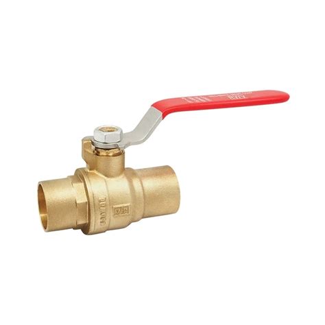 5595F Brass Full Port Ball Valve - RED-WHITE VALVE CORP.