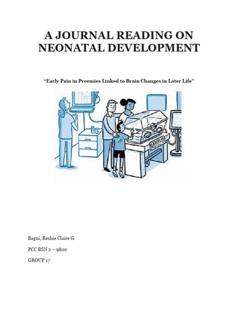 A Journal Reading On Neonatal Development | PDF | Preterm Birth ...