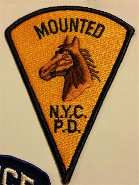 NYPD- Mounted Unit | Nypd, Badge, Vehicle logos