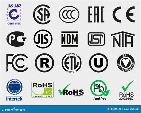 International Certification Mark Editorial Image - Illustration of ...