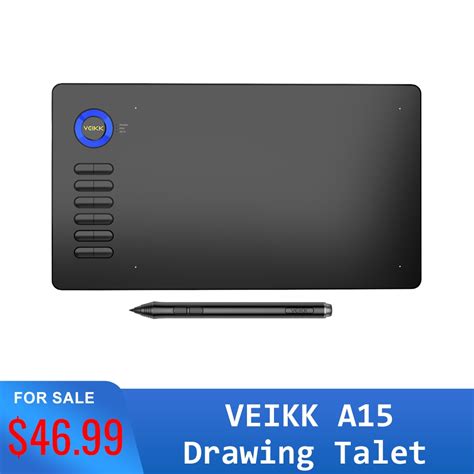 VEIKK Drawing Tablet A15/A30/A50/S640 Graphic Tabl... – Grandado