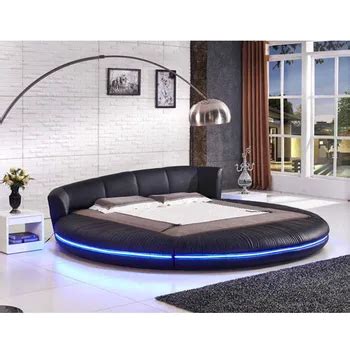 Led Lighting Bedroom Furniture King Size Round Bed - Buy Round Bed,King ...